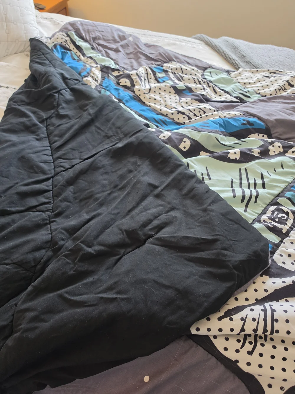 Target Astronaut Graphic Comforter - Gray, Teal & Blue